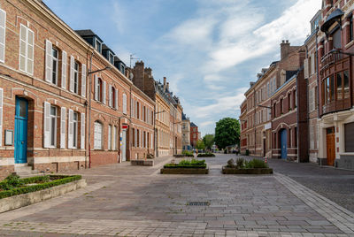Impression of amiens, a city and commune in northern france.