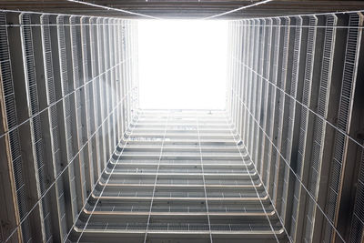 Low angle view of building against clear sky