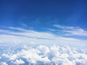 Low angle view of clouds in sky