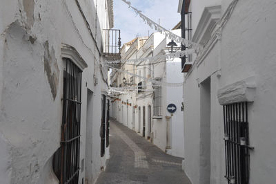 Street amidst buildings in city