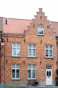 Low angle view of building against sky