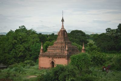 Temple against sky