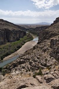 Rio grande overlook in big bend national park