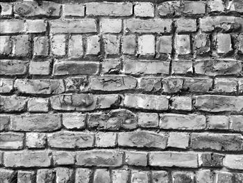 Full frame shot of brick wall