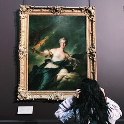 Woman with arms outstretched