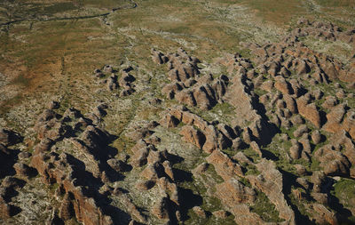 High angle view of bungle bungles