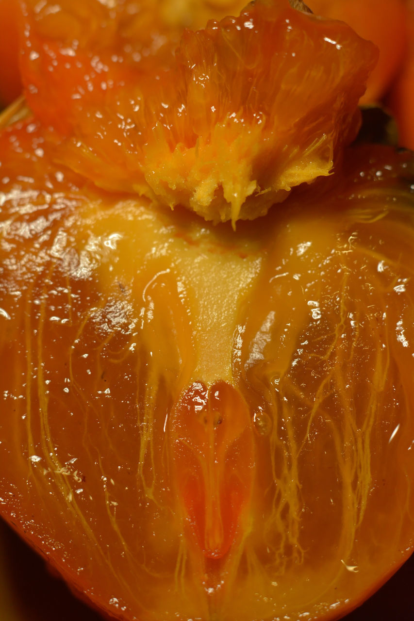 CLOSE-UP OF ORANGE FRUIT IN BOWL