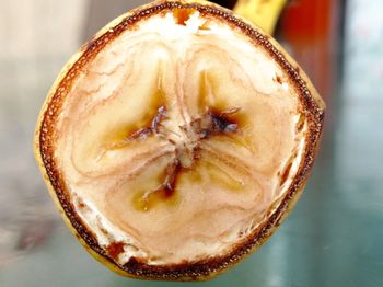 Close-up of apple on table
