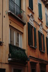 Low angle view of residential building