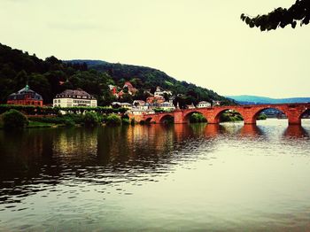 River with buildings in background