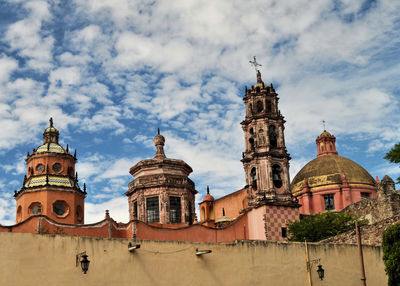 Low angle view of building against sky