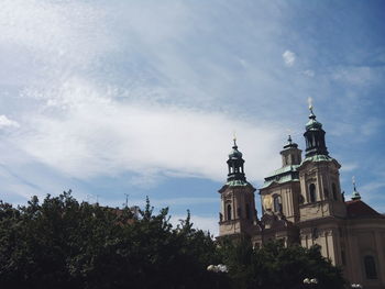 Low angle view of cathedral against sky