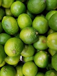 Full frame shot of fruits in market