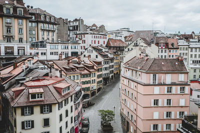 View of buildings in city