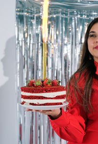 red