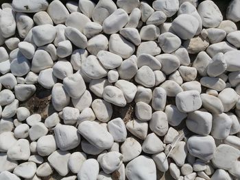 Full frame shot of stones