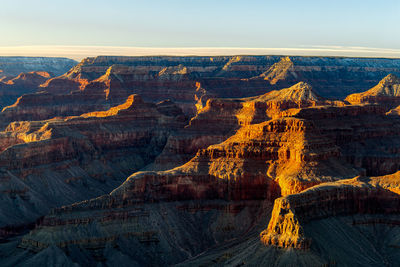 Scenic view of grand canyon
