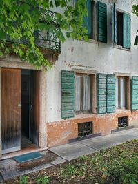 Exterior of house