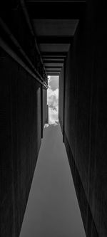 Directly below shot of buildings against sky