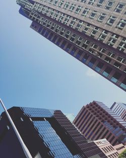 Low angle view of modern building