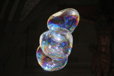 Close-up of bubbles