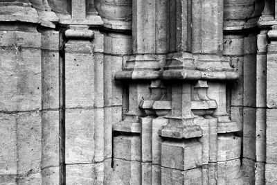 Gothic church facade abstract