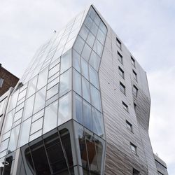 Low angle view of building against sky