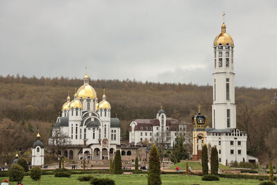 Church against sky