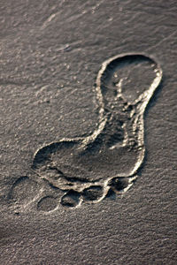 Full frame shot of sand