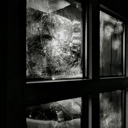 Close-up of window