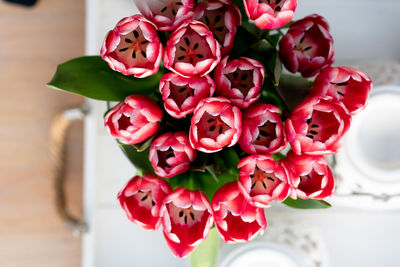Close-up of rose bouquet