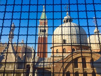 St mark cathedral seen through window