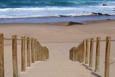 Scenic view of beach