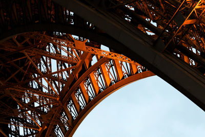 Low angle view of bridge