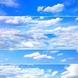 Scenic view of cloudy sky