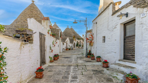 Low angle view of old building