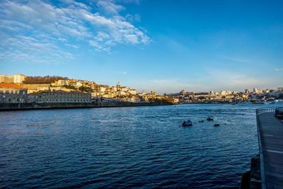 River with buildings in background