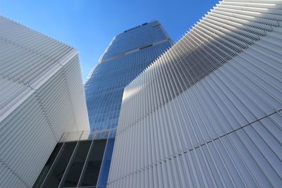 View of isozaki tower or also called il dritto the straight one, inside the new district city life