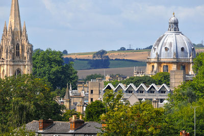 View of church