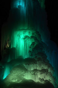 Low angle view of cave