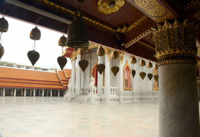 Wat benchamabophit royal temple built with white carrara marble, built for king chulalongkorn 