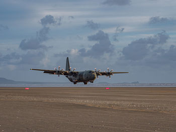 Beach landing