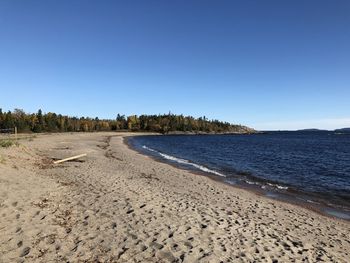 Northern canadian beach