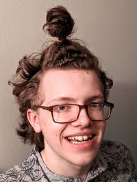 Portrait of smiling young man