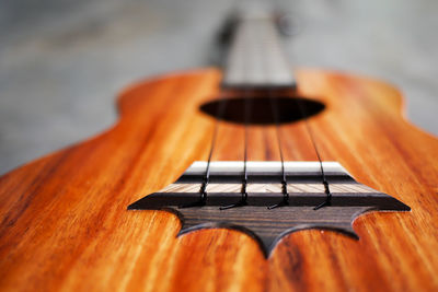 Close-up of guitar