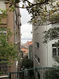 Buildings in city against sky