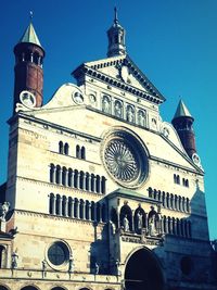 Low angle view of church