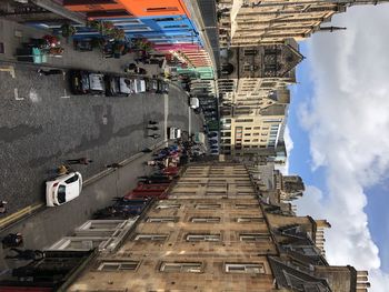 Buildings in city against sky