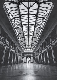 Low angle view of ceiling of building