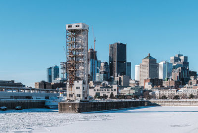 Buildings in city